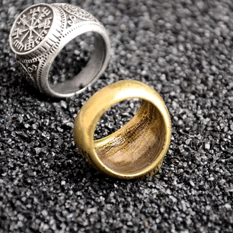 Viking Retro Odin Men's Ring